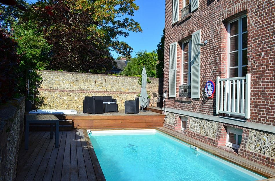 Stella Mare  chambres d'hôtes Etretat : La piscine